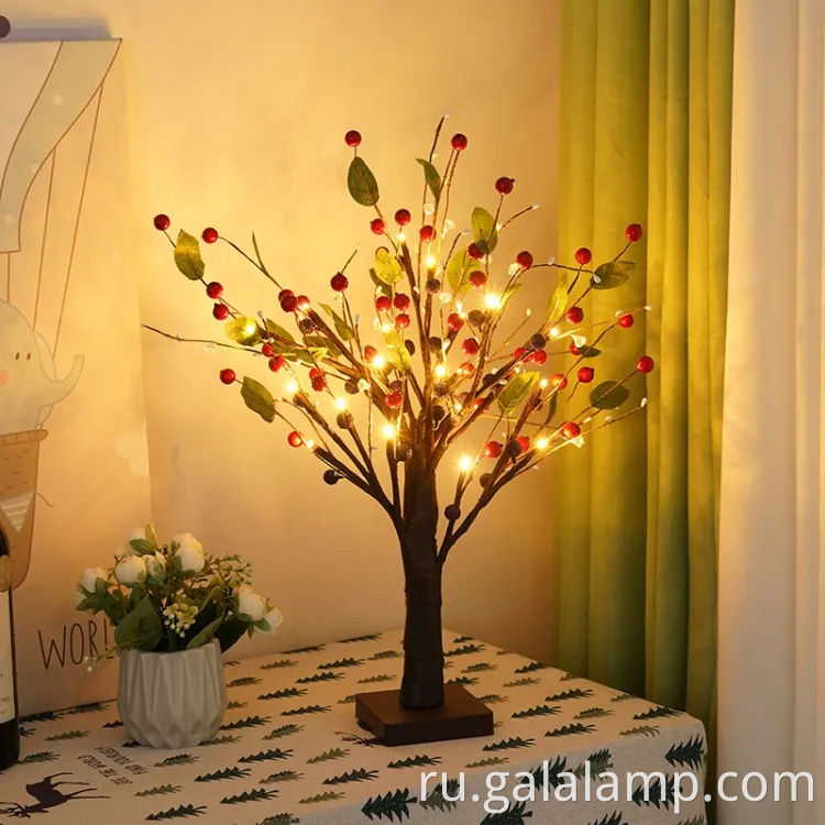 Праздничное светодиодное освещение рождественской елки для дома